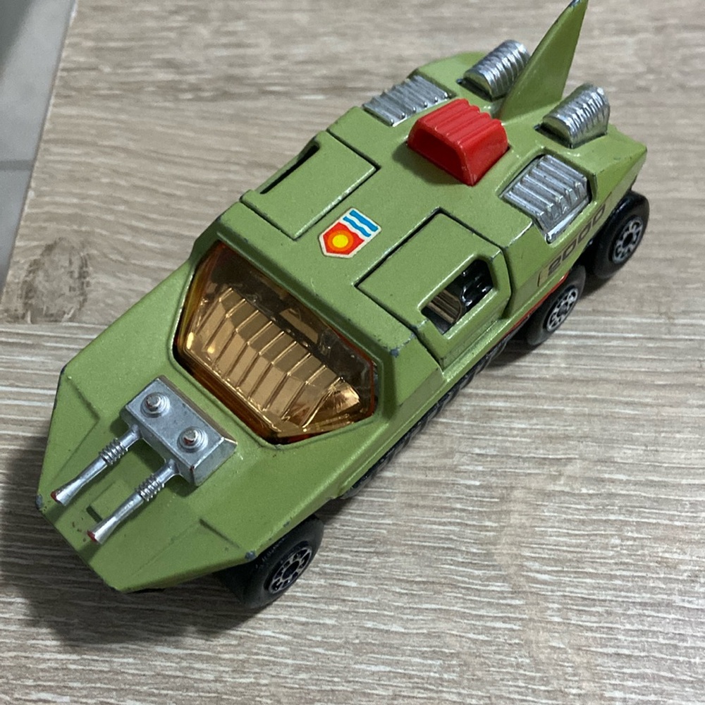 VTG 1977 Matchbox Adventure 2000 K-2002 Flight Hunter Lesney Space Car 1:43